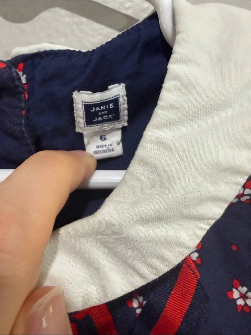 Janie and Jack cute navy